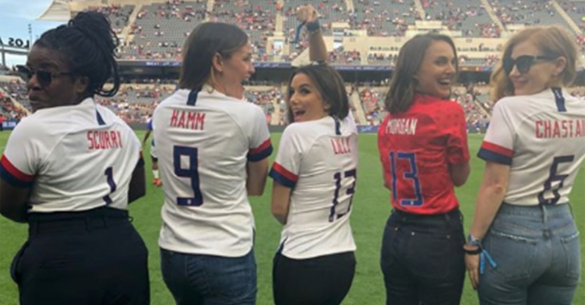 Natalie Portman and Eva Longoria Create New Women's Football Team in LA