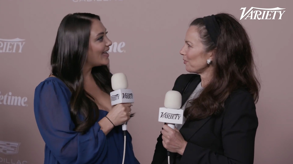 Fran Drescher - Full Power of Women Red Carpet Interview